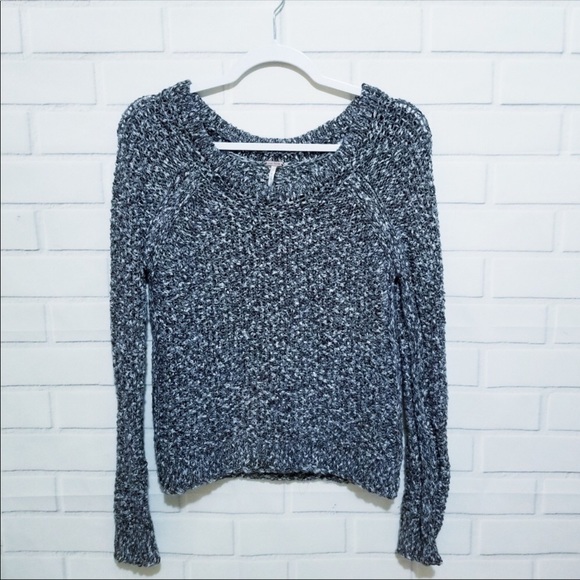 Free People Sweaters - Free People Knitted Pullover Crewneck Sweater